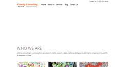 Desktop Screenshot of eshengconsulting.com
